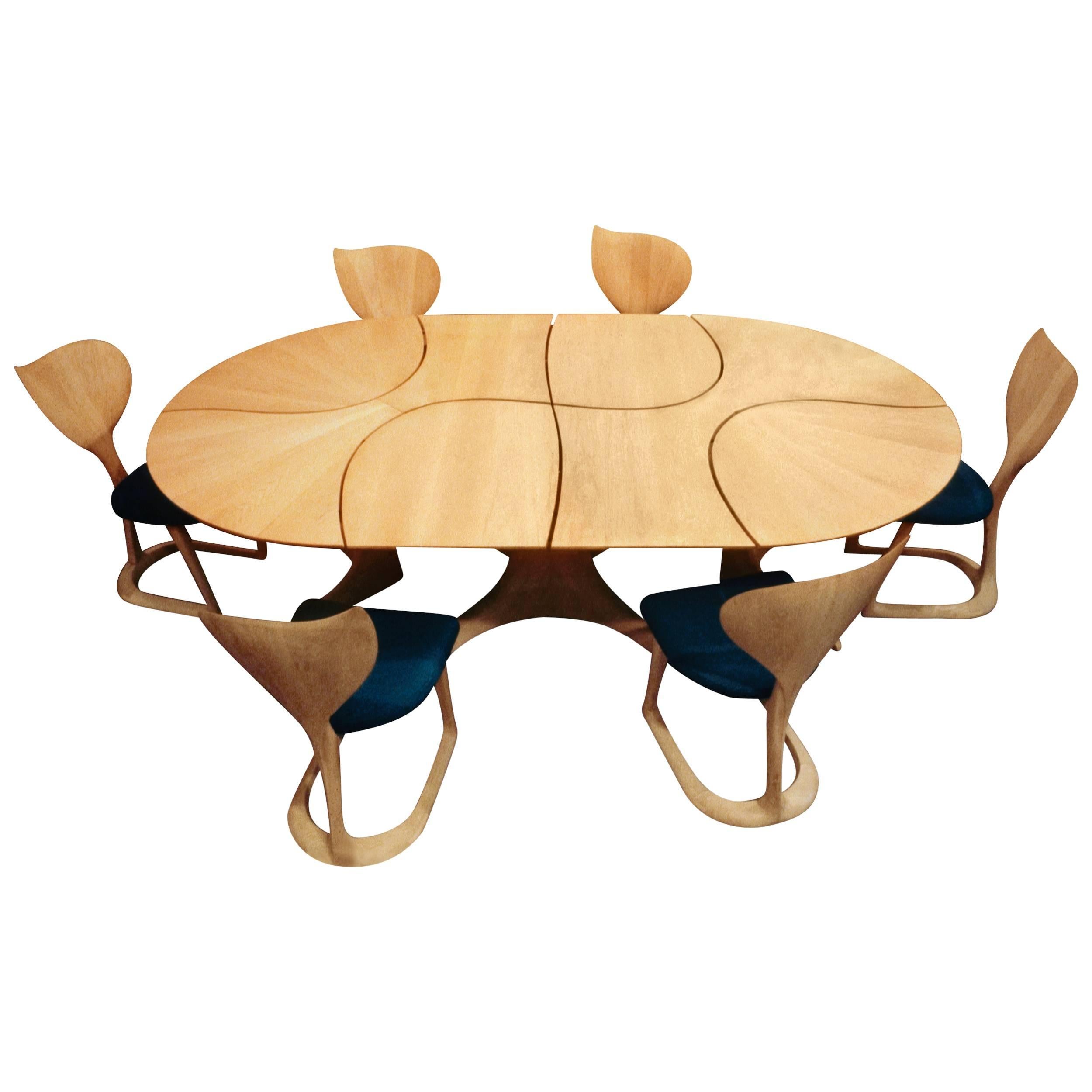 "Lily Pad II" Dining Table, Designed 1982 For Sale