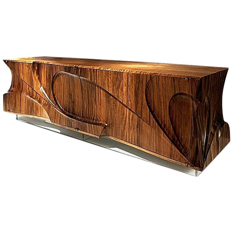 "Tsunami" Cabinet by Michael Coffey, Designed 2008 For Sale