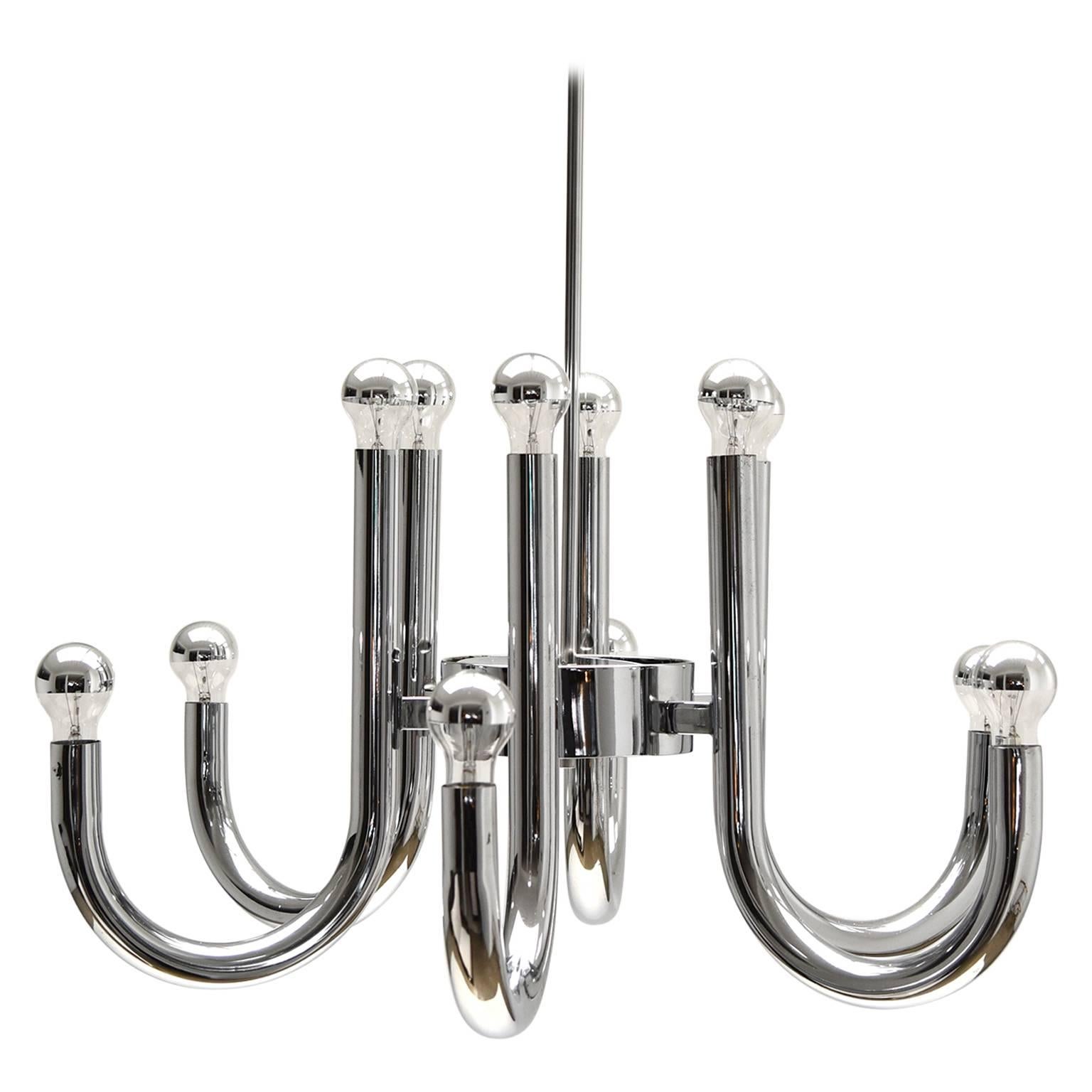 Lightolier Ceiling Lamp, circa 1970 For Sale