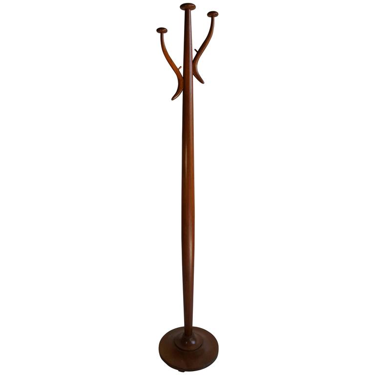 Mid Century Modern Sculptural Coat Stand For Sale at 1stdibs