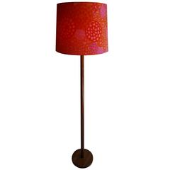Rosewood Floor Lamp, Made in Sweden by Luxus 4