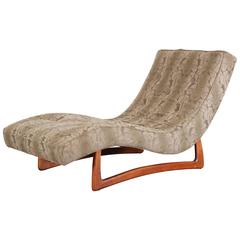 Adrian Pearsall Style Chaise Lounge, 1960s