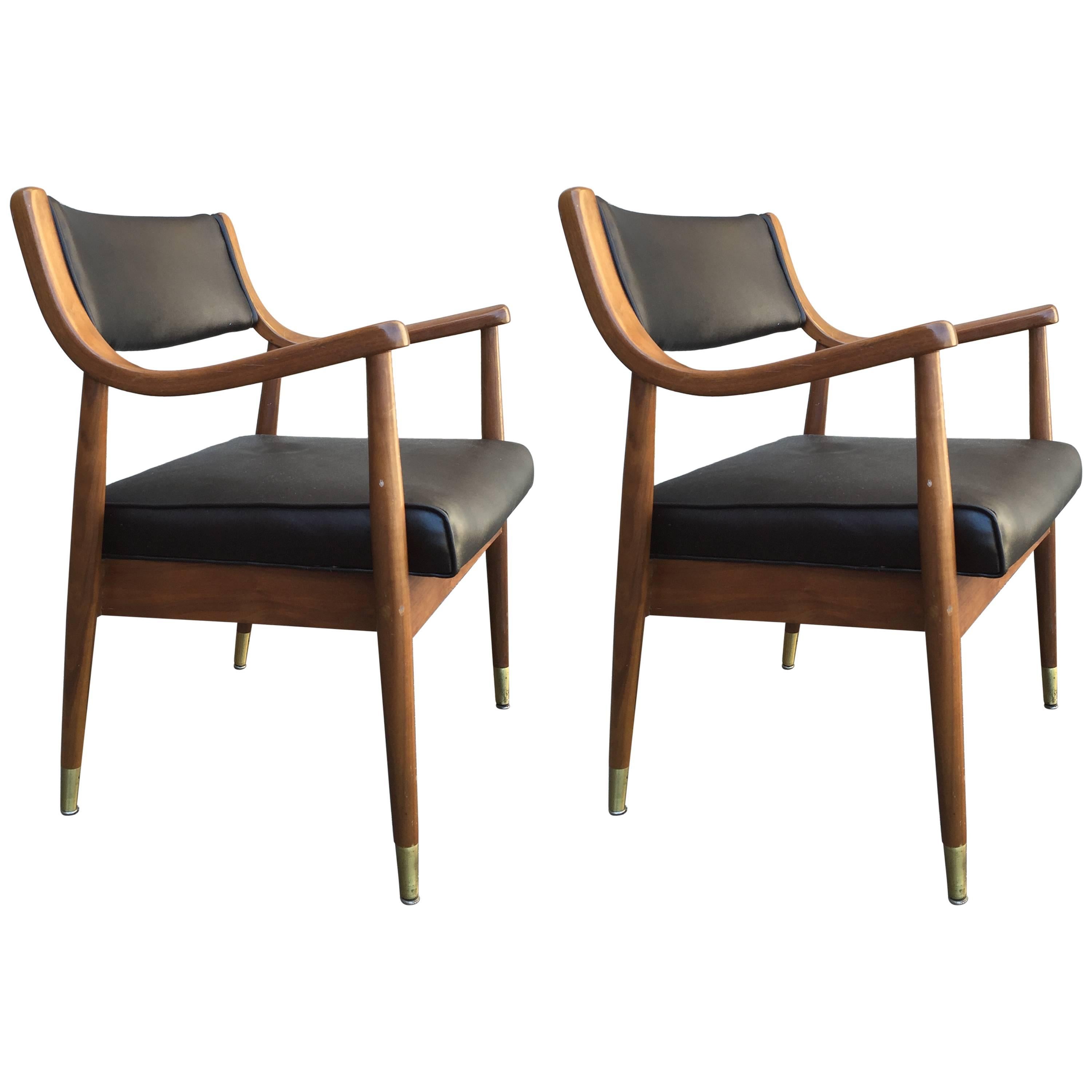 Pair of Armchairs After Edward Wormley