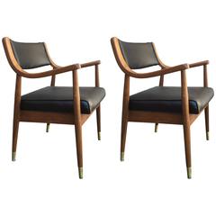 Pair of Armchairs After Edward Wormley 7