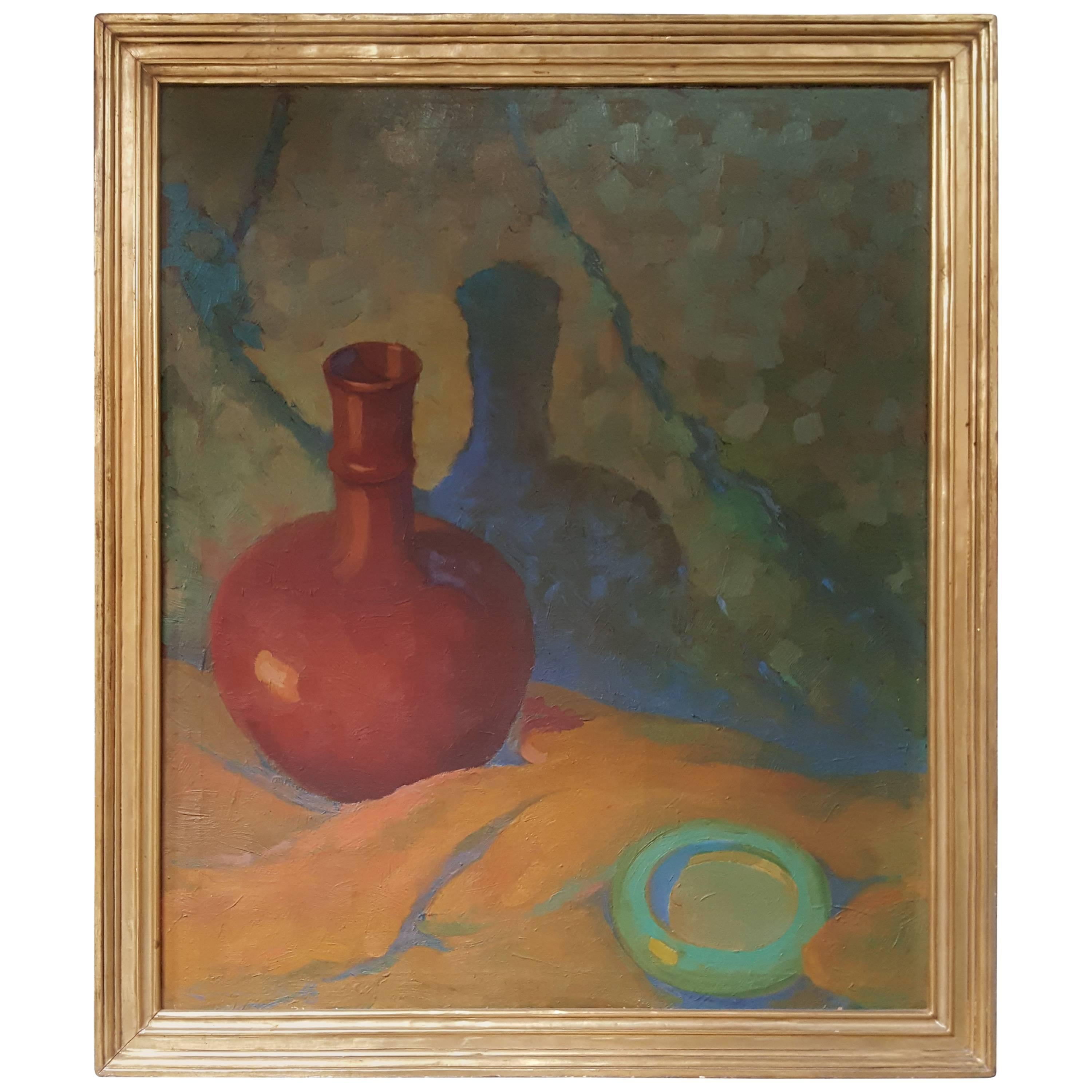 Still Life Impressionist Painting by Laura Mills For Sale