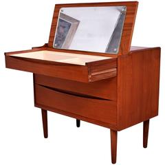 Arne Vodder Secretary Vanity Desk Dresser for Sibast 2