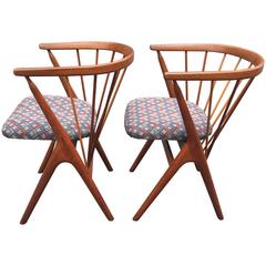 Pair of Danish Mid-Century Armchairs 8