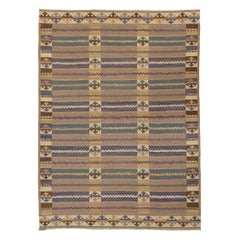 Mid-20th Century Swedish Flat-Weave Carpet