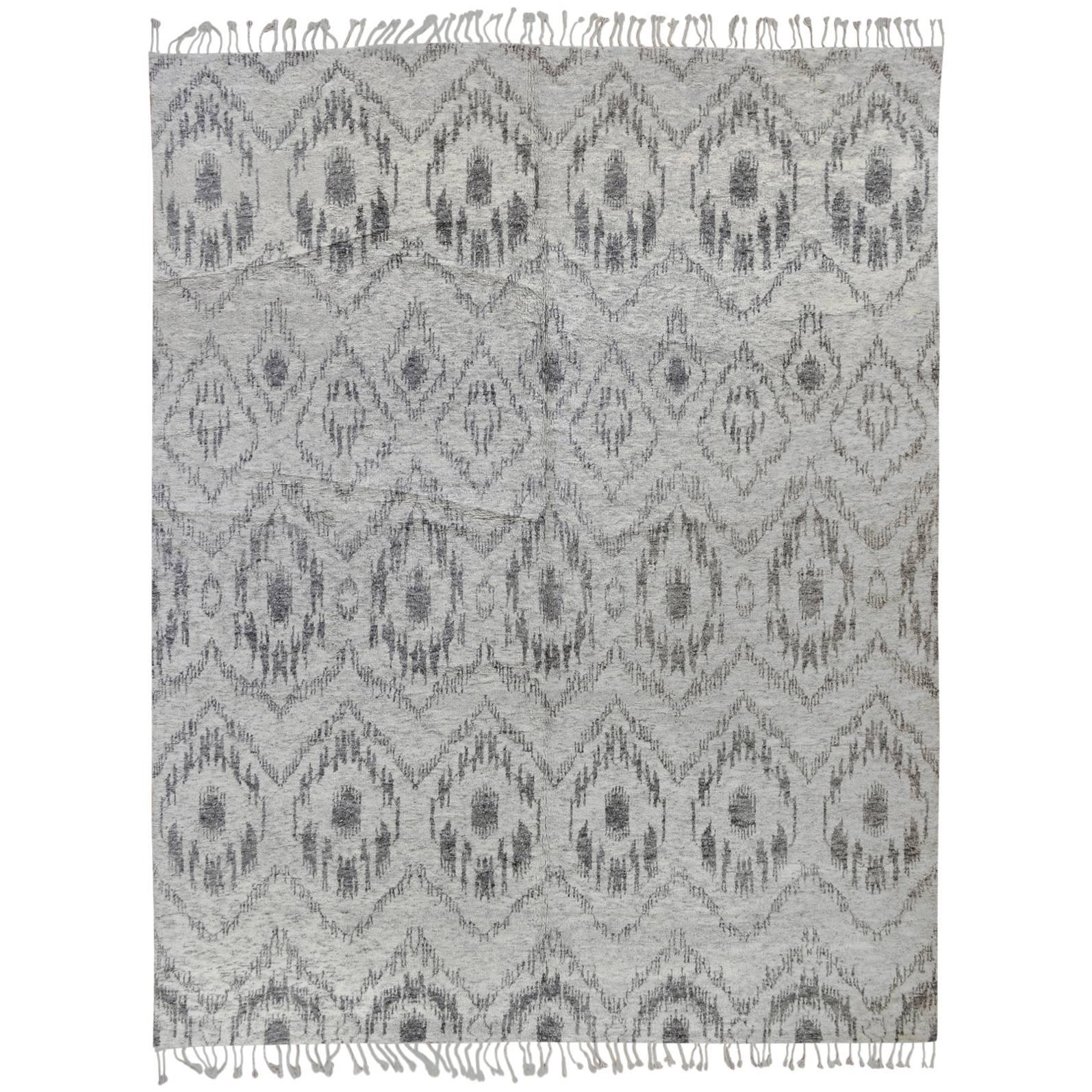 Moroccan Inspired Area Rug For Sale