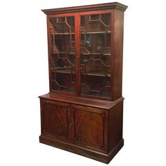 Large English Bookcase of Mahogany 12