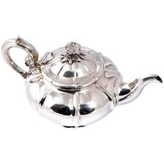 Antique Victorian Silver Teapot, 1832