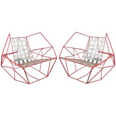 Sebastien Baldini Faceted Iron Chair