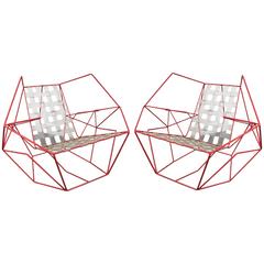 Sebastien Baldini Faceted Iron Chair 7