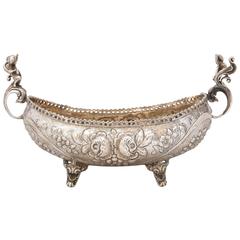 Victorian. 900 Silver Footed Centerpiece Bowl