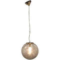 Murano glass pendant "globe" Mazzega 1960 10