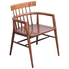 Stained Solid Maple "Planner Group" Paul McCobb Armchair for Winchendon 5