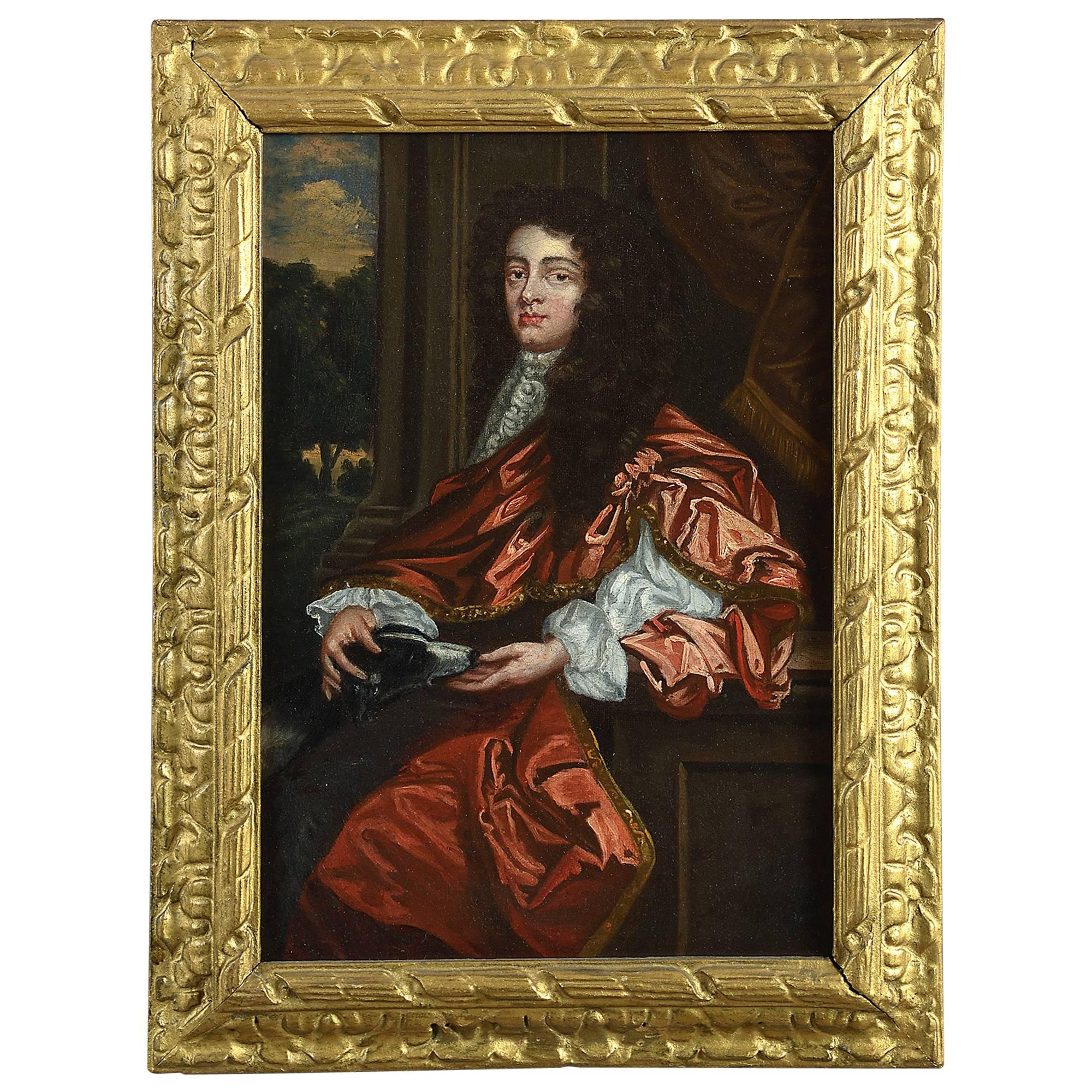 Manner of Godfrey Kneller, Portrait of a Gentleman
