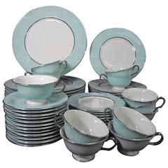 Castleton China Corsage Pattern 60-Piece Set Service for Twelve