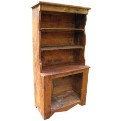 American Primitive Pine Cupboard