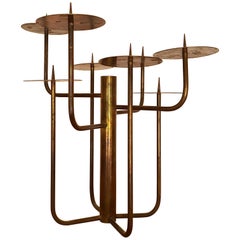 1950s Organic Modernist Studio Candelabra