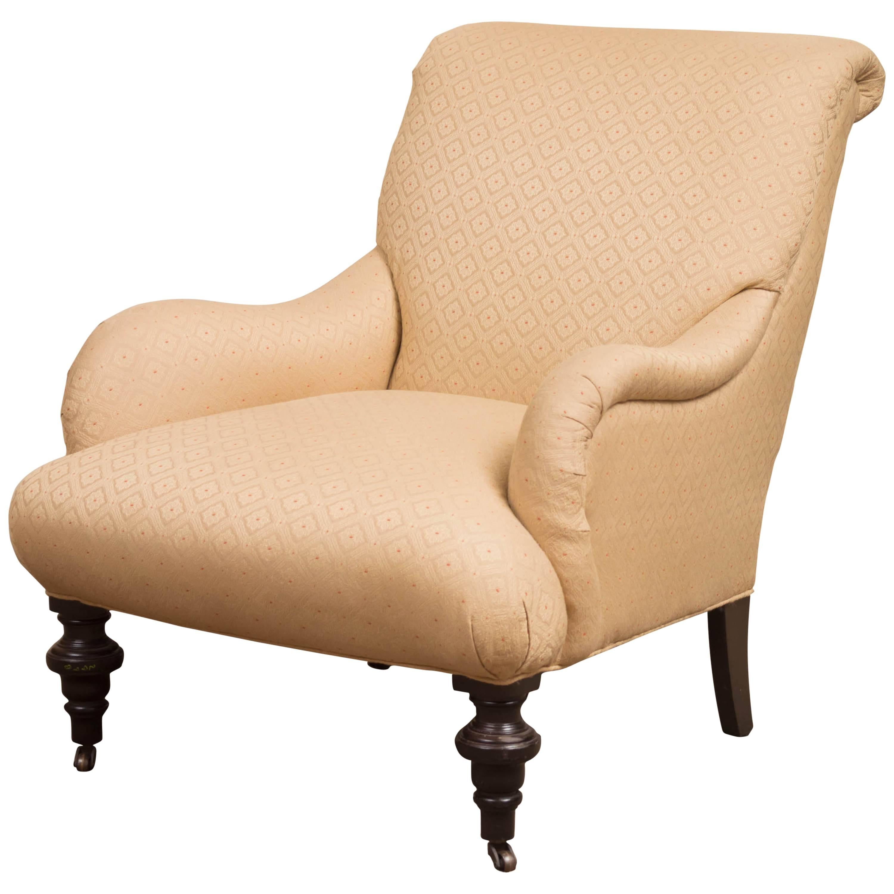 Napoleon III Style Armchair For Sale