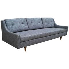Danish Modern Upholstered Sofa by Selig 5