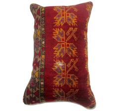 Red Anatolian Rug Pillow