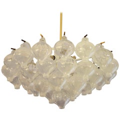 Vintage Beautiful Large Kalmar Tulipan Chandelier