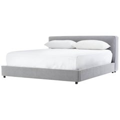 Upholstered Low Profile Bed