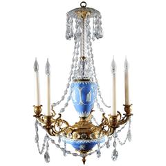 Antique English Early 19th Century Wedgwood Chandelier