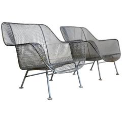 Pair of "Sculptra" Lounge Chairs by Russell Woodard