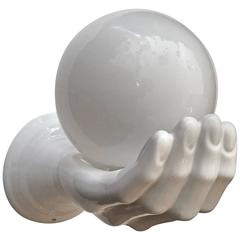 Large French Pop 1960s Wall Light