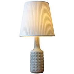 Large Danish Ceramic Table Lamp from Desiree Stentoj