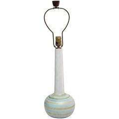 Gordon and Jane Martz Colorful Stoneware Table Lamp 9