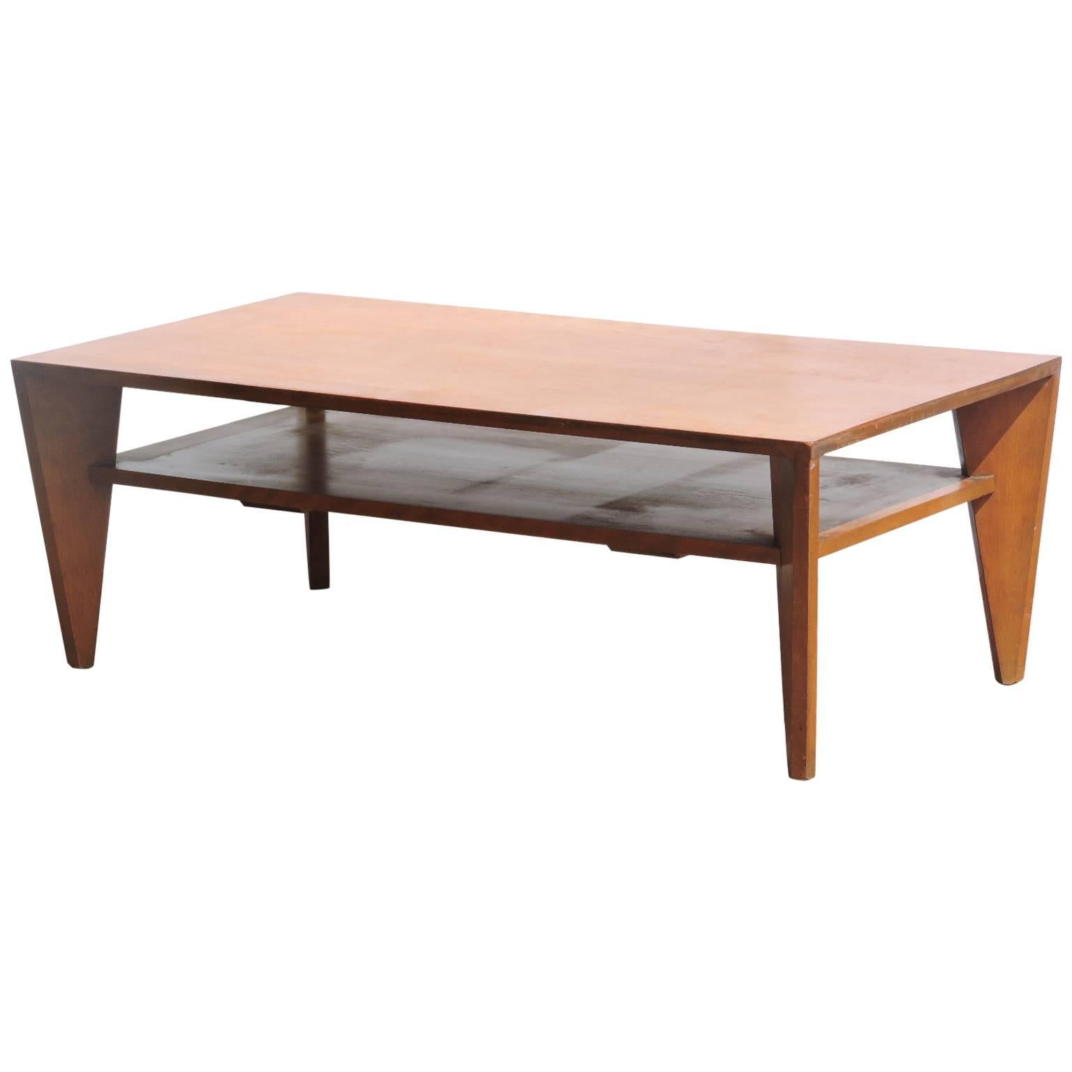 American Modern Coffee Table by Russel Wright for Conant Ball