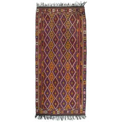 Vintage Uzbek Kilim Rug