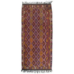 Used Uzbek Kilim Rug