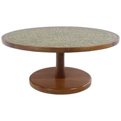Mid-Century Modern Pedestal Table by Gordon & Jane Martz for Marshall Studios