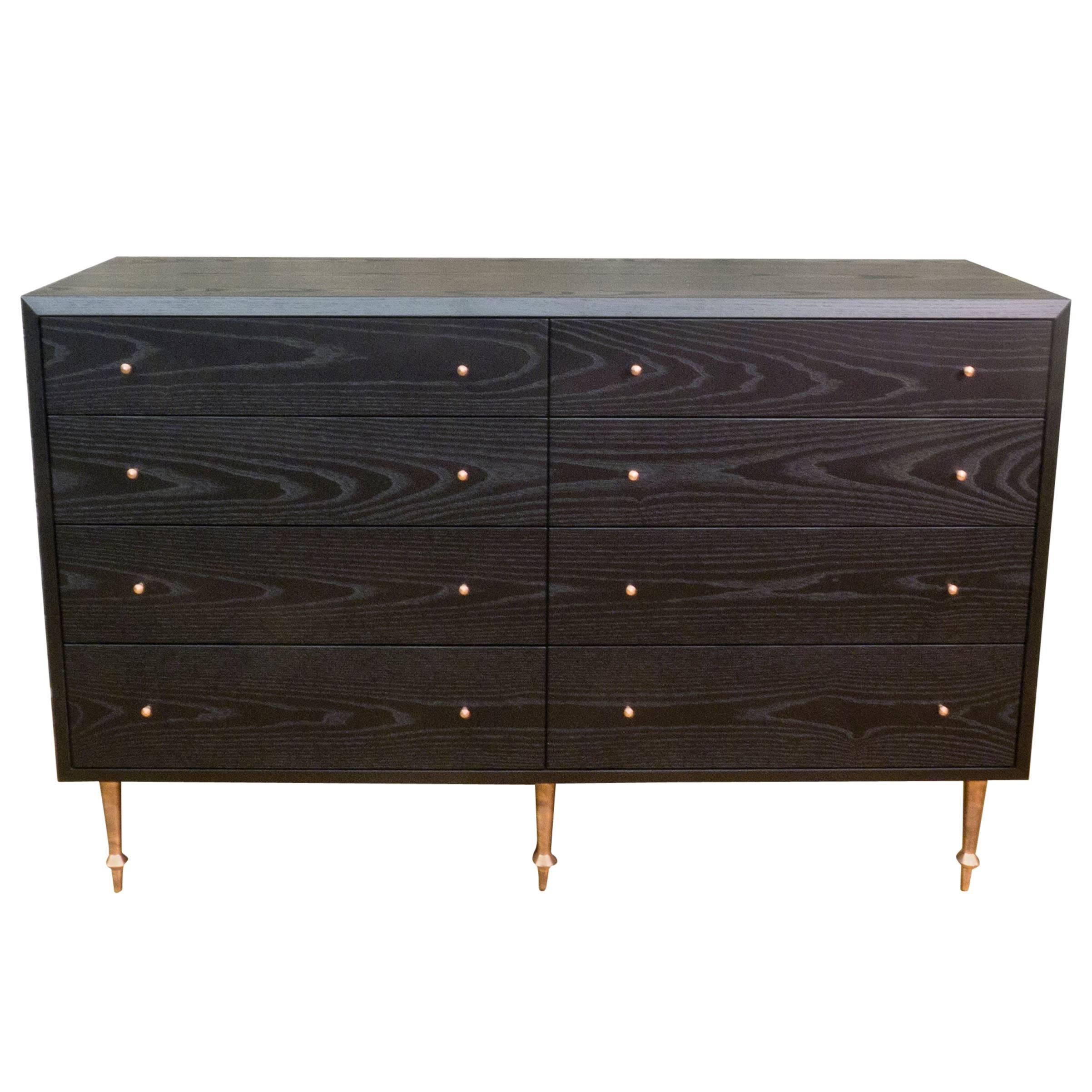 Wide Pacific Dresser by Volk For Sale