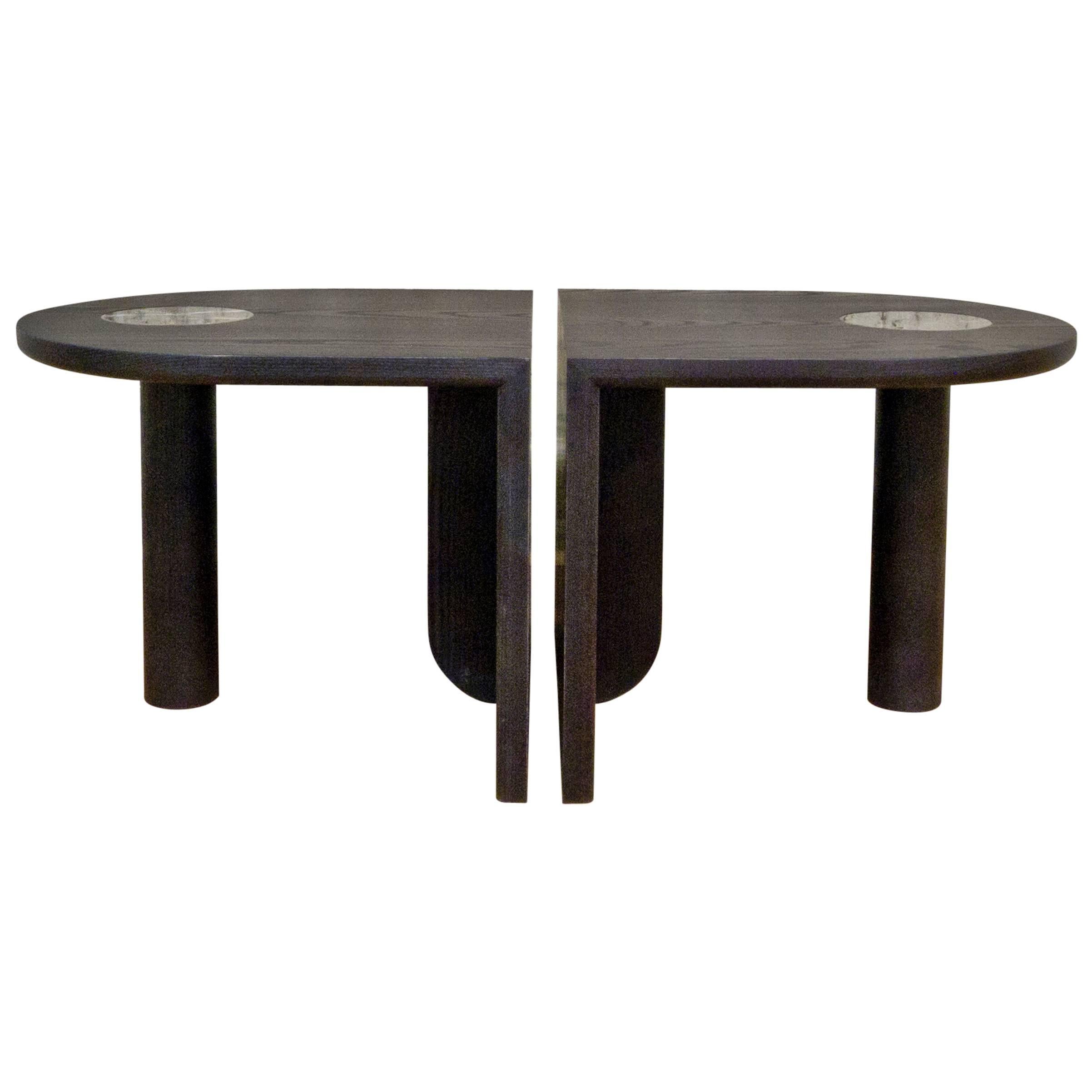 Paire de tables d'appoint St. Charles par Volk