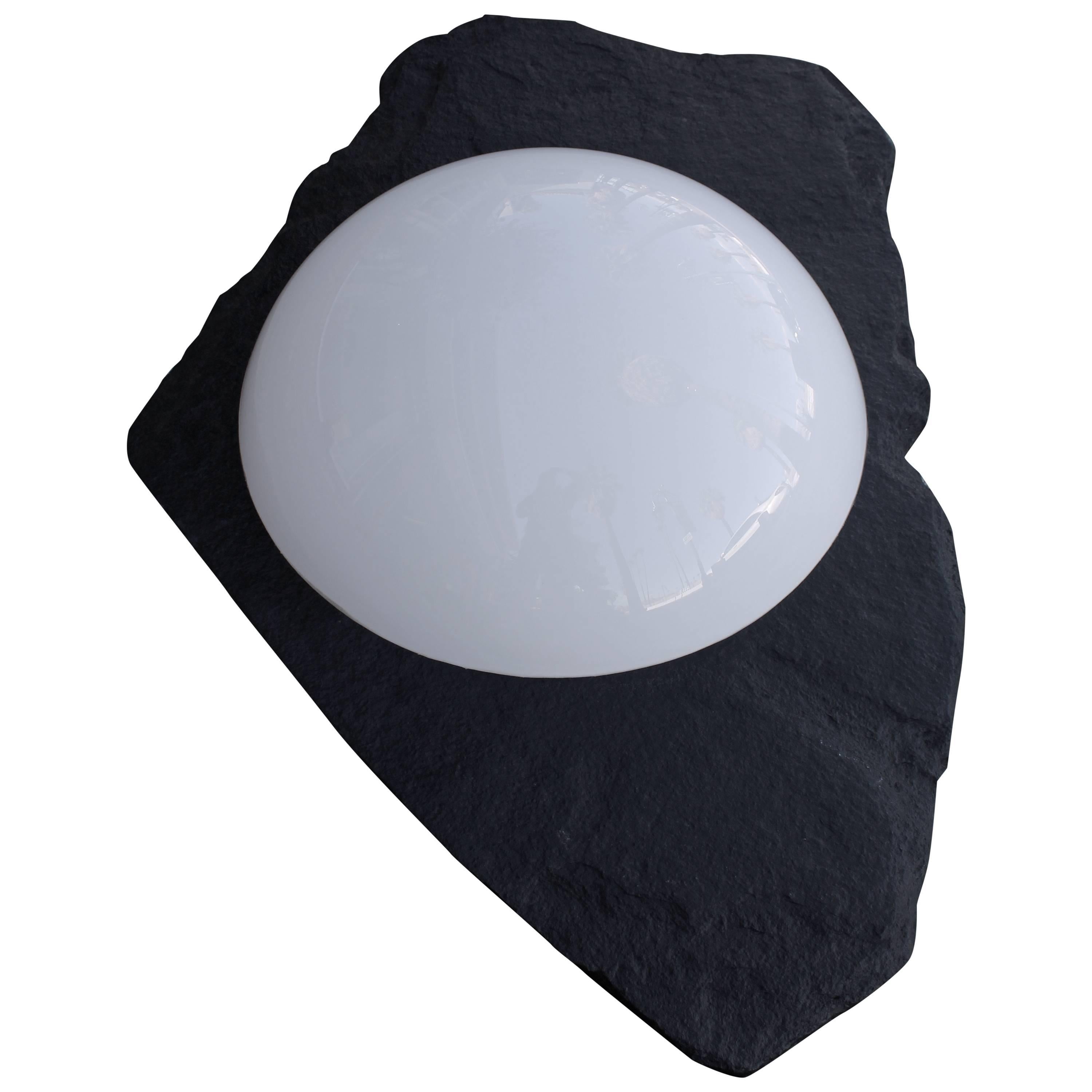 Huge Modern Wall Light by Aquarius Mirrorworks, 1970s