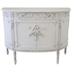 Vintage 20th Century Neoclassical Demilune