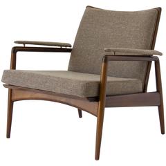 Danish Modern Lounge Chair Imported by Selig