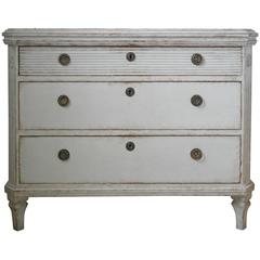  Swedish Painted Gustavian Style Chest