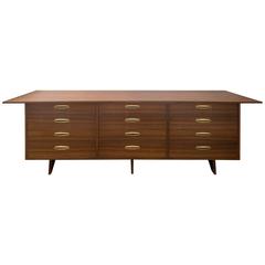 George Nakashima 12-Drawer Walnut Dresser 4