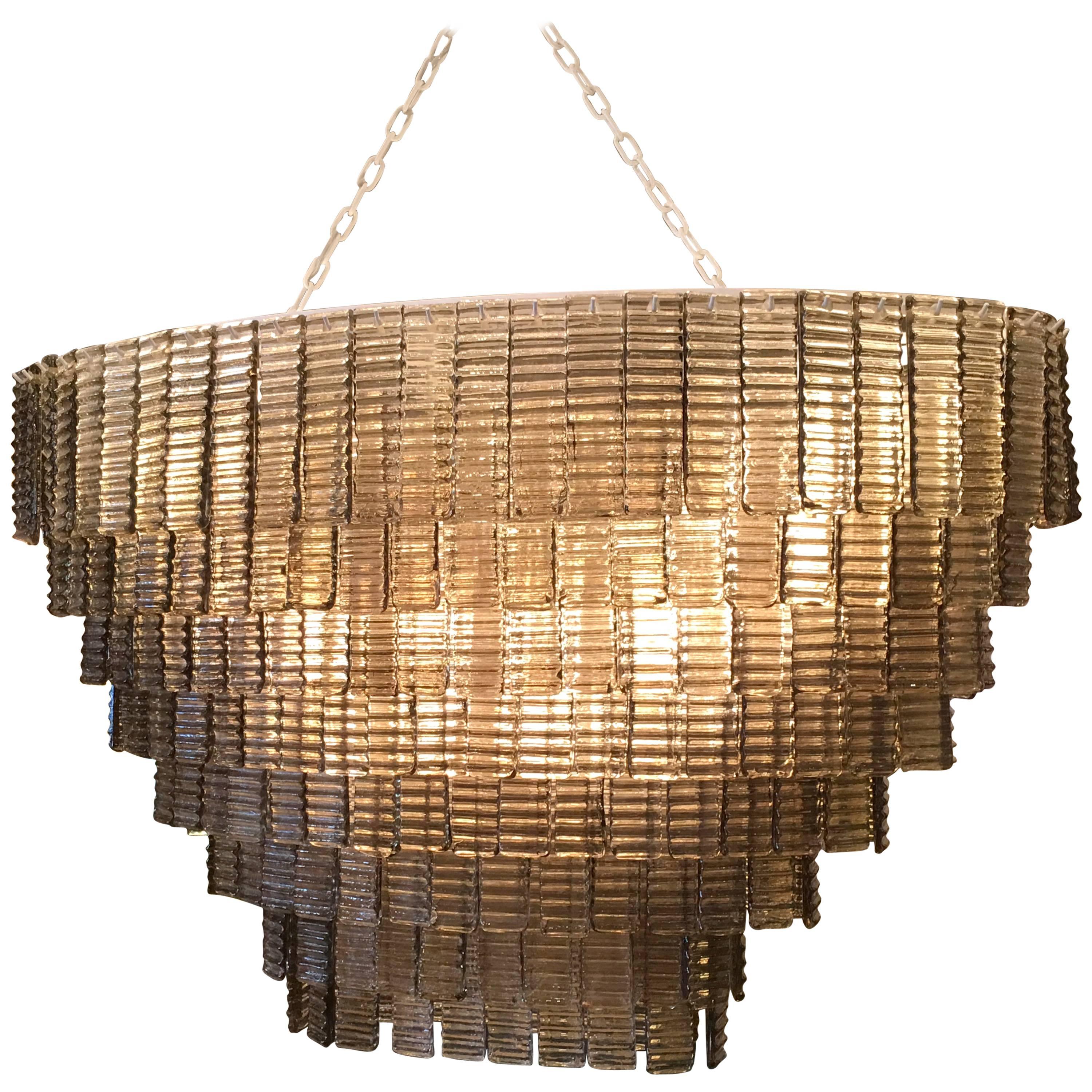 Oval Murano Chandelier