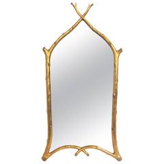 Gilt Branches Mirror by Carol Canner for Carvers Guild