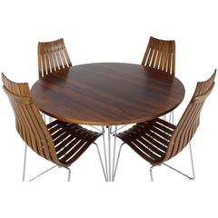 Rosewood Hans Brattrud Dinner Set 6