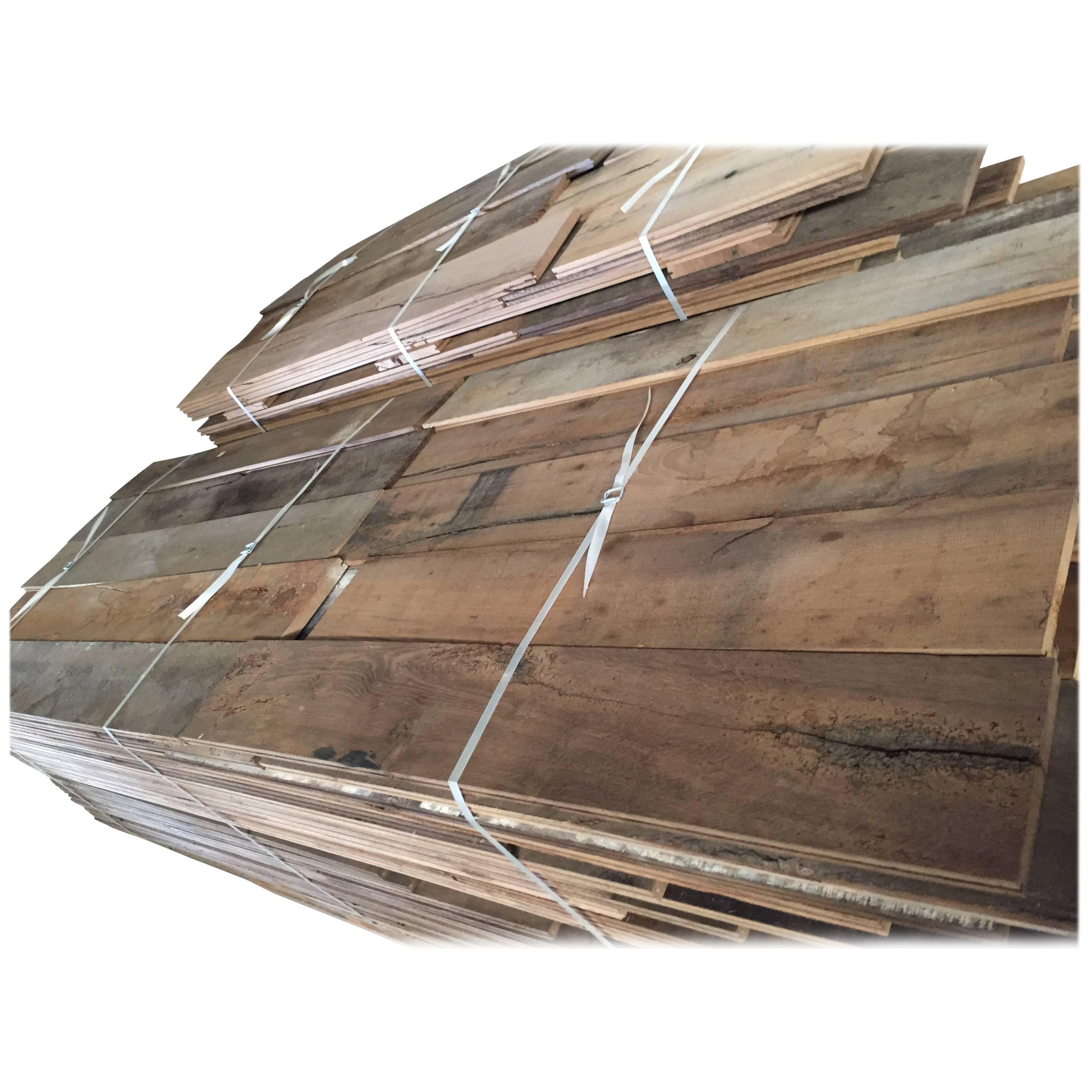 French Reclaimed Wood Oak Floors 18th Century, France For Sale