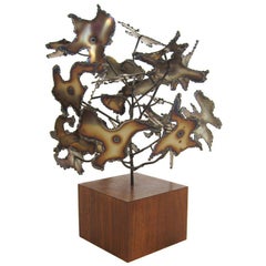 Vintage Abstract Bush Form Sculpture by Kafka
